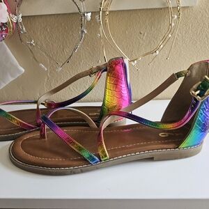 Colorful Strappy Sandals
